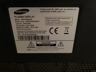 TV Samsung Plasma 50” PS50A566