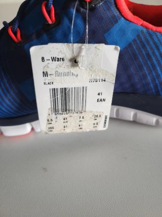 Zapatillas Reebok Azules y Rojas