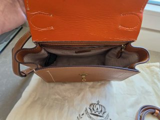 Bolso bandolera Lauren Ralph Lauren marrón
