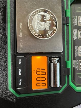 Moneda Plata Elefante Africano 2024 1 oz Ag 999.9