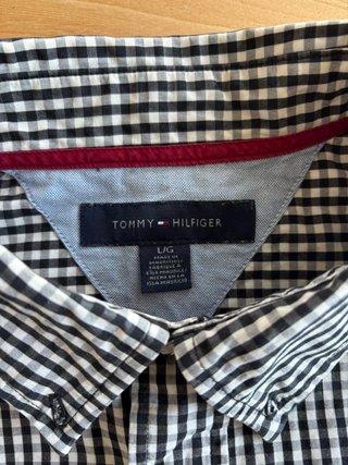 Camicia Tommy Hilfiger Uomo L Quadretti