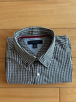Camicia Tommy Hilfiger Uomo L Quadretti
