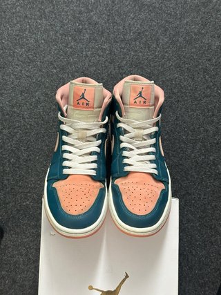 Nike Jordan 1 Mid 42 Verde Foglia