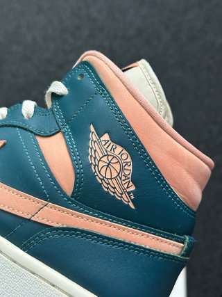 Nike Jordan 1 Mid 42 Verde Foglia