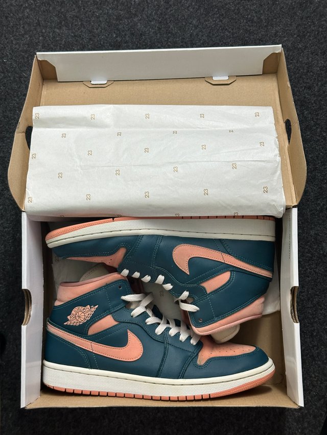 Nike Jordan 1 Mid 42 Verde Foglia