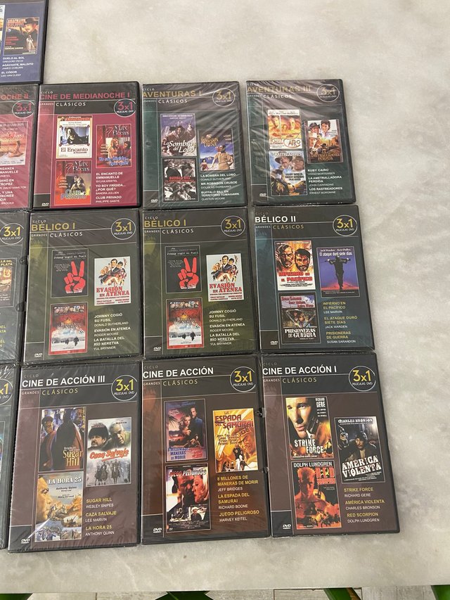 Colección 3x1 Películas Clásicas DVD