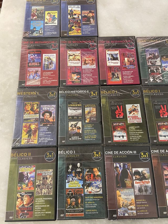 Colección 3x1 Películas Clásicas DVD
