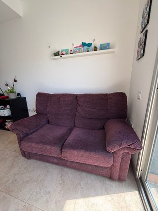 Sofá de 2 plazas cómodo - 155x80cm