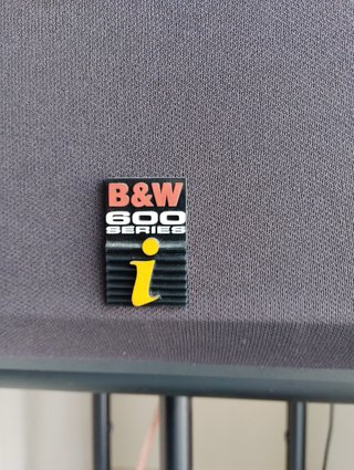Bowers & Wilkins B&W serie 600I - con supporti