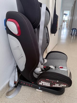 Silla de coche bebé gris