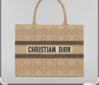 Borsa Dior Book Tote Grande Classico Beige