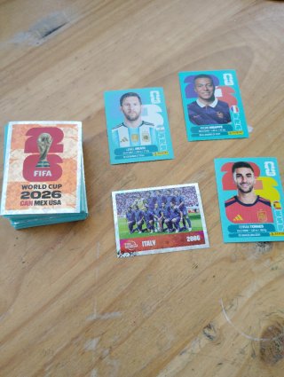 Cromos Panini Mundial 2026