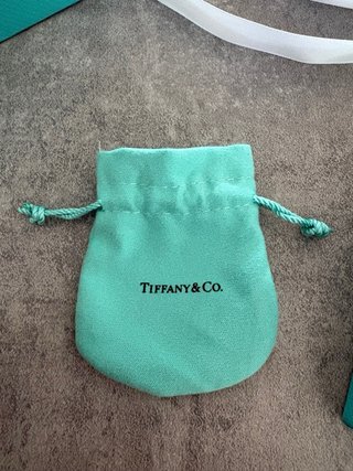 Collana Tiffany & Co. Cuori Argento e Teal