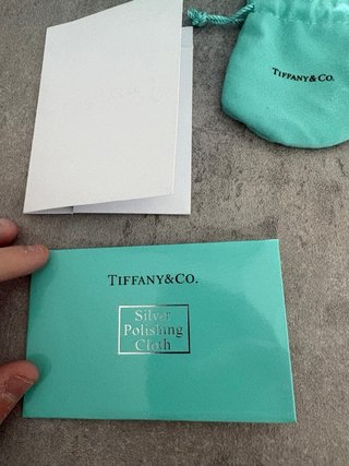 Collana Tiffany & Co. Cuori Argento e Teal