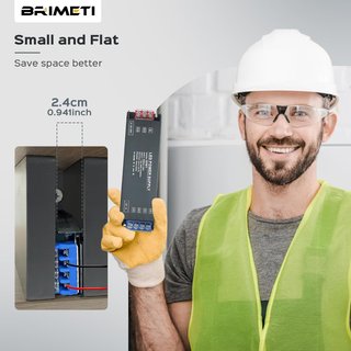 BRIMETI Trasformatore LED a tensione costante 24V