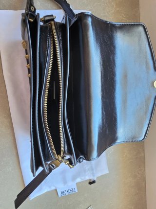 Borsa Versace Jeans Couture Nero Dorato