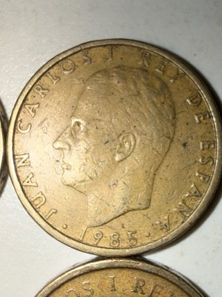 Lote de 6 monedas 100 pesetas Juan Carlos I