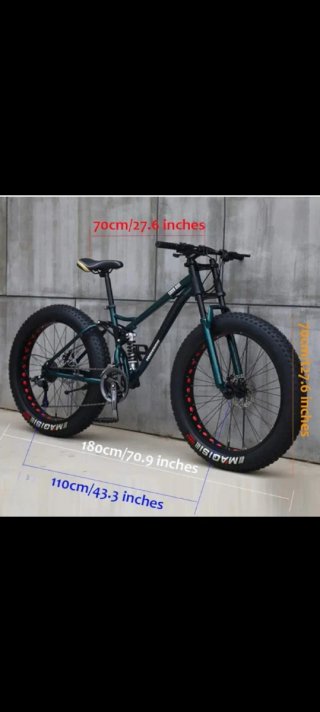Bicicleta Fat Bike Doble Suspensión