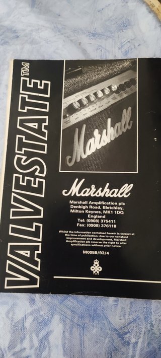 Marshall Valvestate 80V Amplificador Guitarra