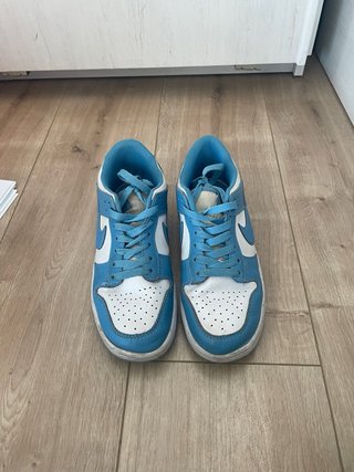 Zapatillas Nike Dunk Low Azul y Blanco