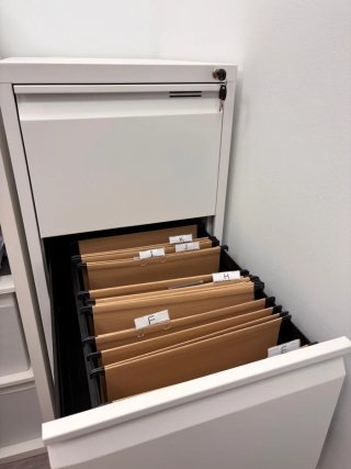 Archivador metálico de oficina 4 cajones
