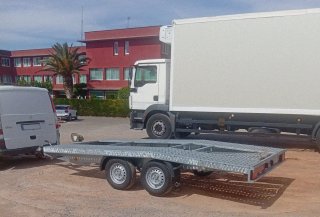 Remolque Portavehículos  Portacoches Doble Eje