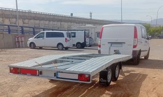 Remolque Portavehículos  Portacoches Doble Eje