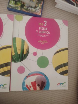 Fisica y quimica 3ESO, Anaya
