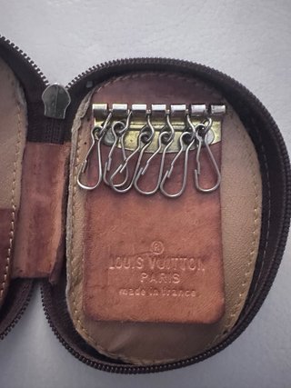 Portachiavi Louis Vuitton Monogram Pelle