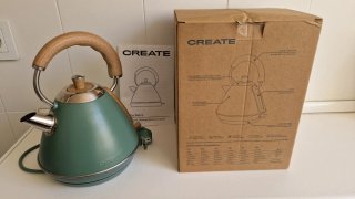 Hervidor de agua Create verde