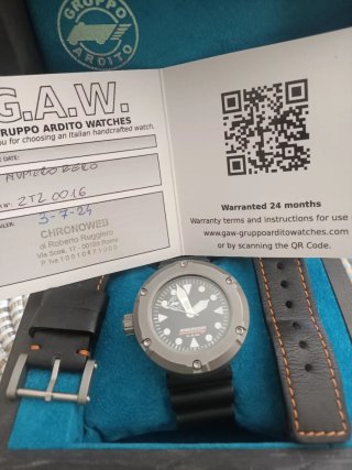 Gruppo Ardito Numero ZERO Orologio