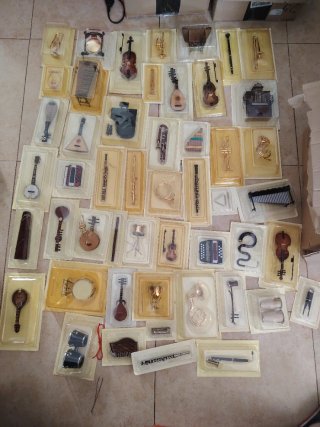 Colección Salvat Instrumentos Miniatura