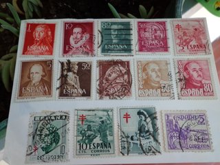 Francobolli Spagna Anni 50/60 - Lotto Misto