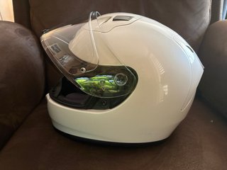 Casco Moto HJC FG17 Blanco talla xs