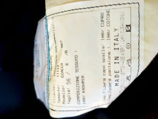 Americana Saint Andreus azul Talla 56