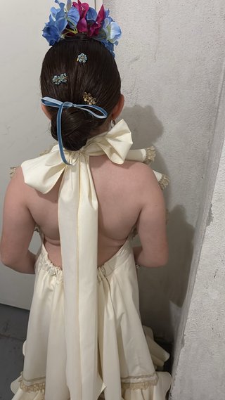 Traje Gitana Niña Volantes de 8 a 10 años.