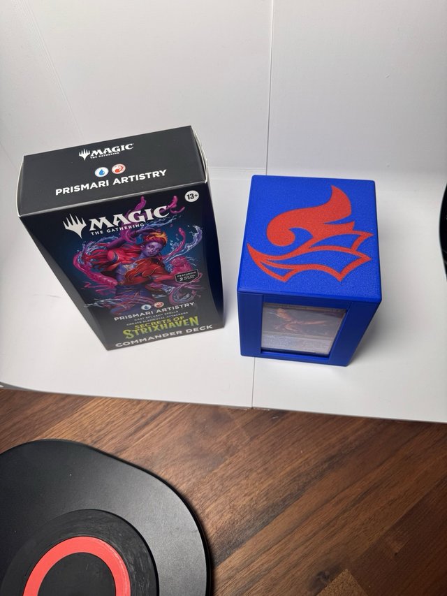 Pack Magic The Gathering commander + caja 3d ART