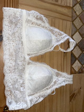 Sujetador Women Secret encaje blanco