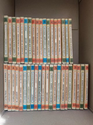 40 Libros Vintage Salvat RTV Biblioteca Básica 60s