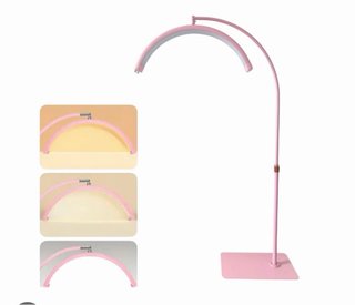 Lámpara Media Luna Rosa