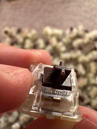 Pack 145 Switches Cherry MX2A Marrón