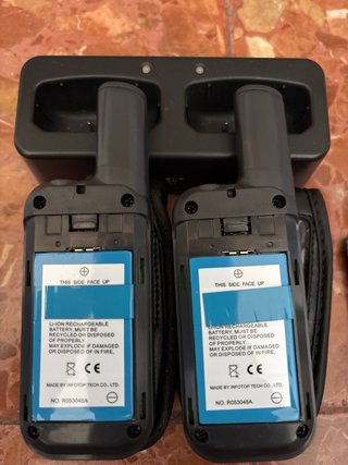 Walkie Talkie Talkcom Azul (2 unidades)