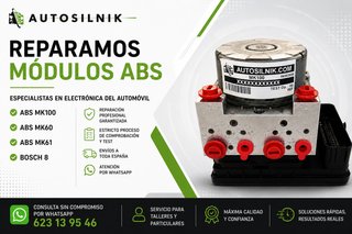 REPARAMOS MÓDULOS ABS MK100, MK60, MK61, BOSCH 8
