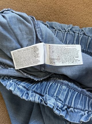 Pantalón de niña azul