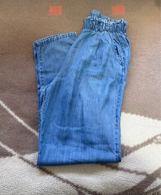 Pantalón de niña azul