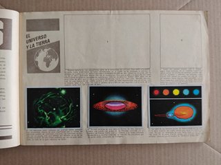 Álbum de cromos Maga CIENCIAS