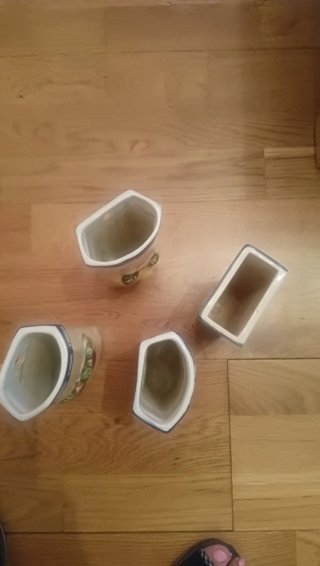 Lote 4 Humidificadores Cerámica Frutas
