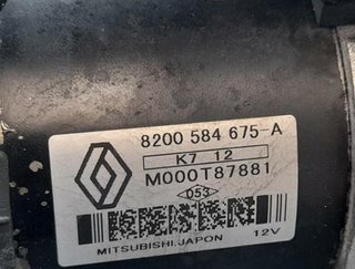 Renault 1281972 8200584675 motor arranque scenic