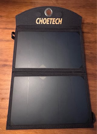 CHOETECH Cargador Solar Portátil USB