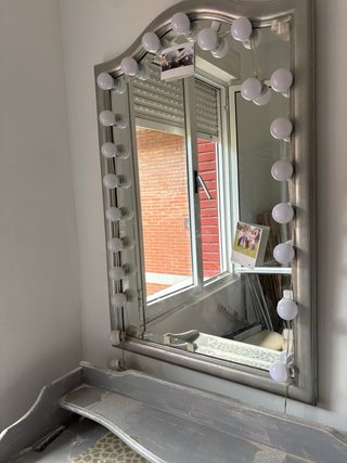 Mesa escritorio tocador con espejo